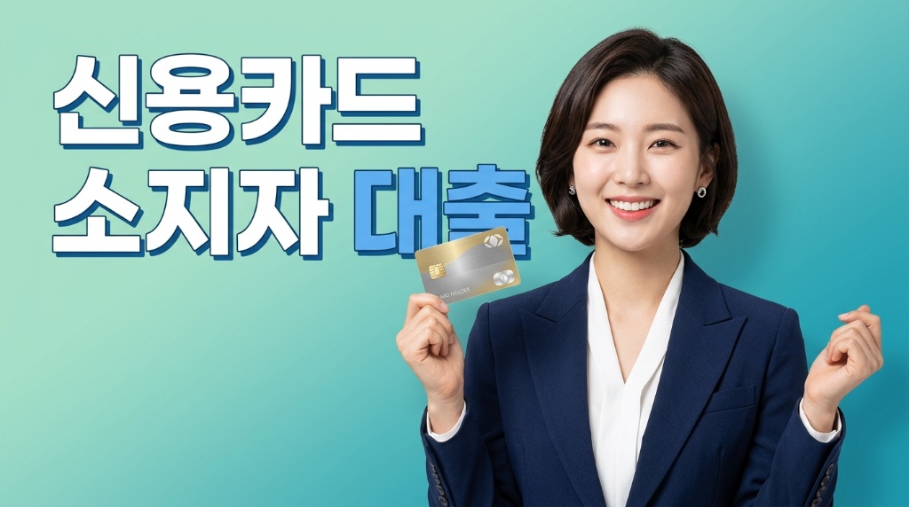 신용점수 낮아도 신용카드 한도 대출 받는 방법 실제 사례 이미지